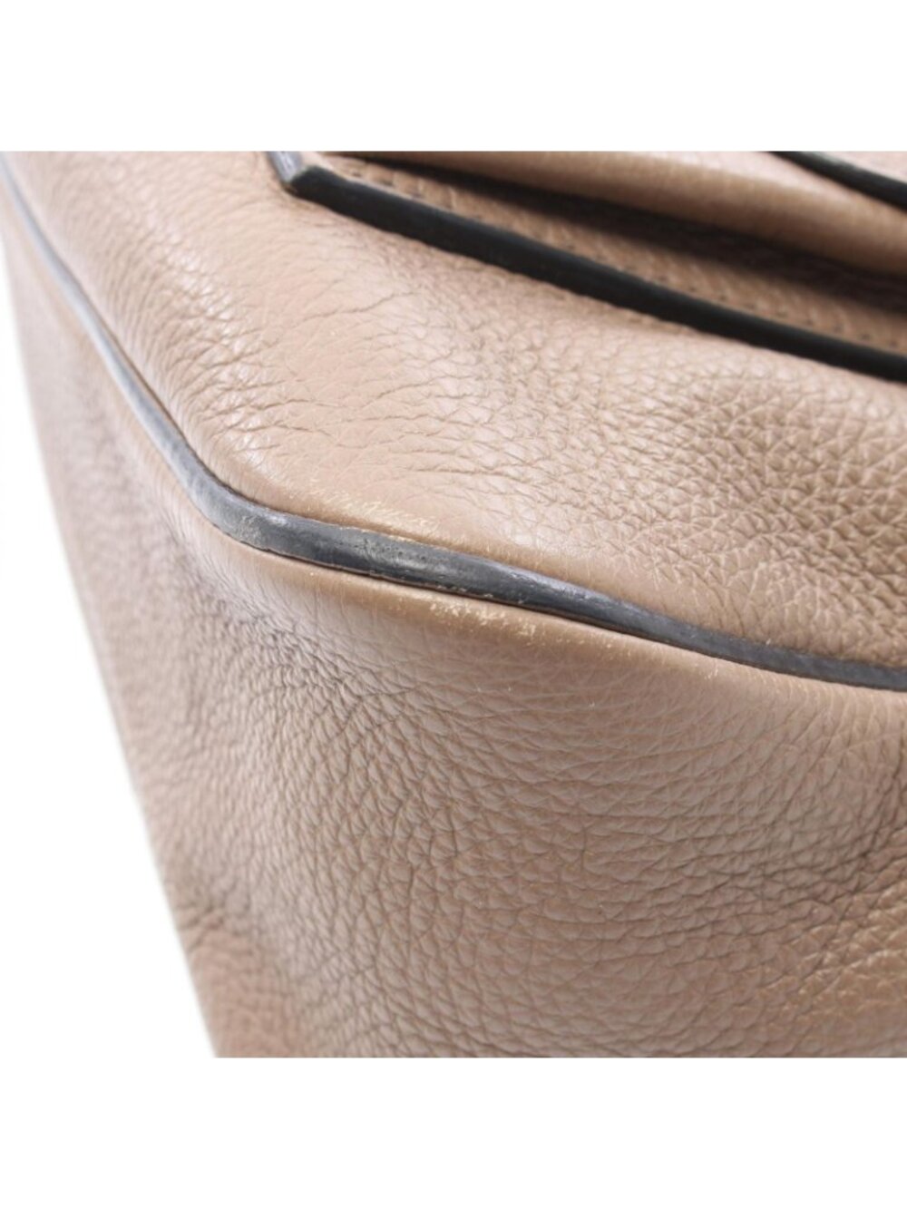 ★SOLD★ Hermes Shoulder Bag Karabas 35 Etoupe Leather - Picture 8 of 11
